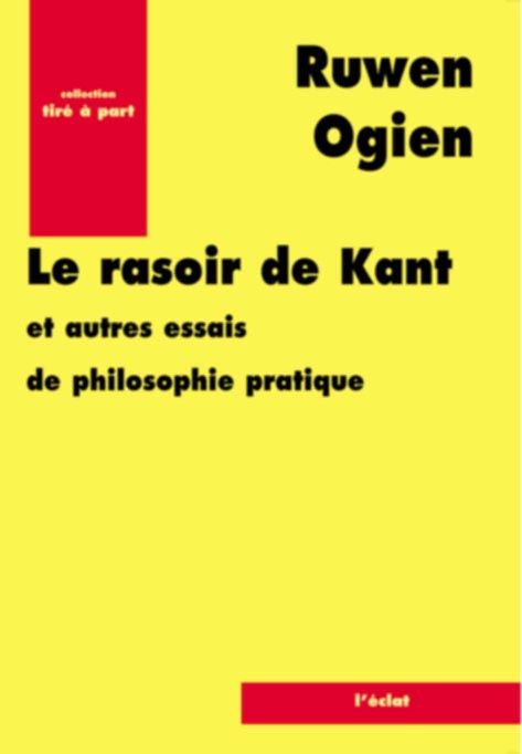 Le rasoir de Kant